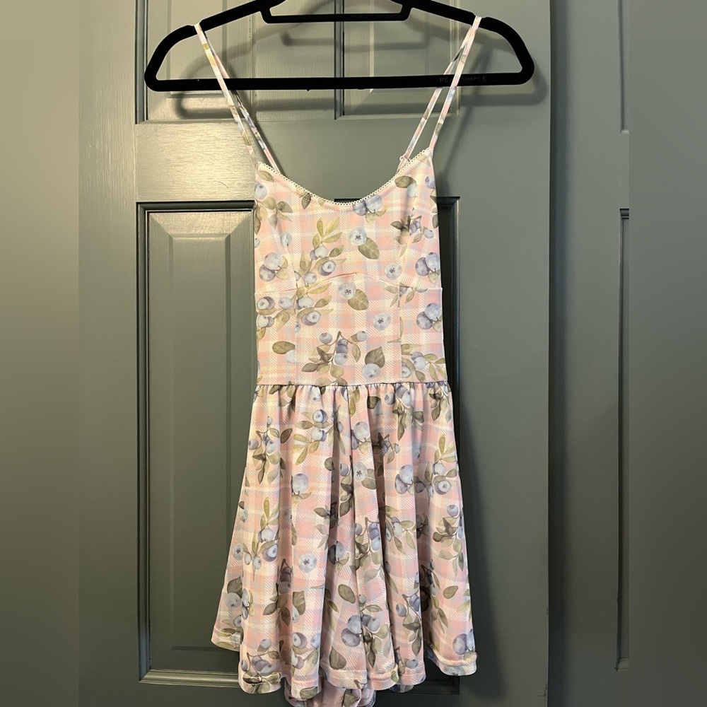 Urban Outfitters blueberry print romper